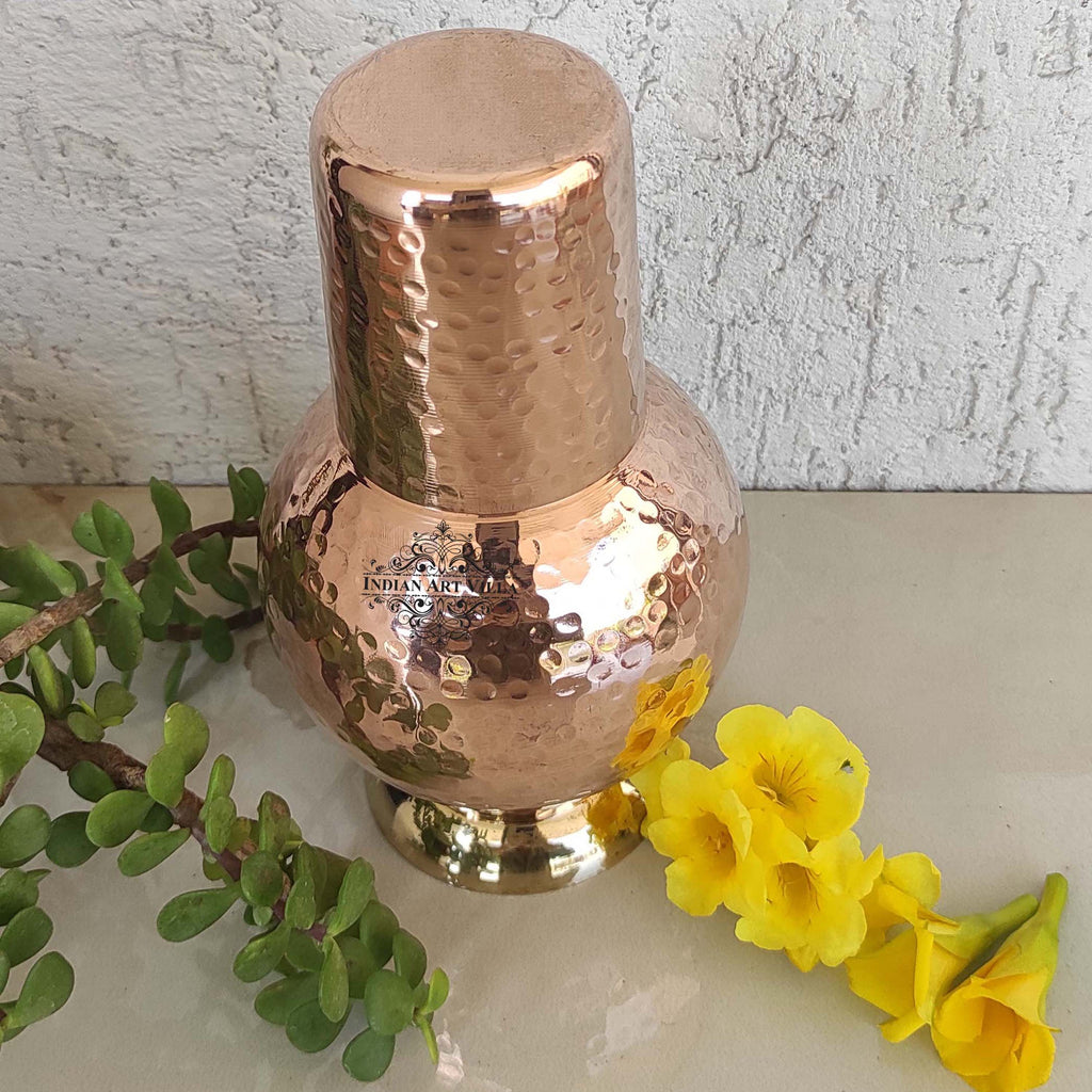 Water stored overnight in copper utensil has innumerable health benefits.
