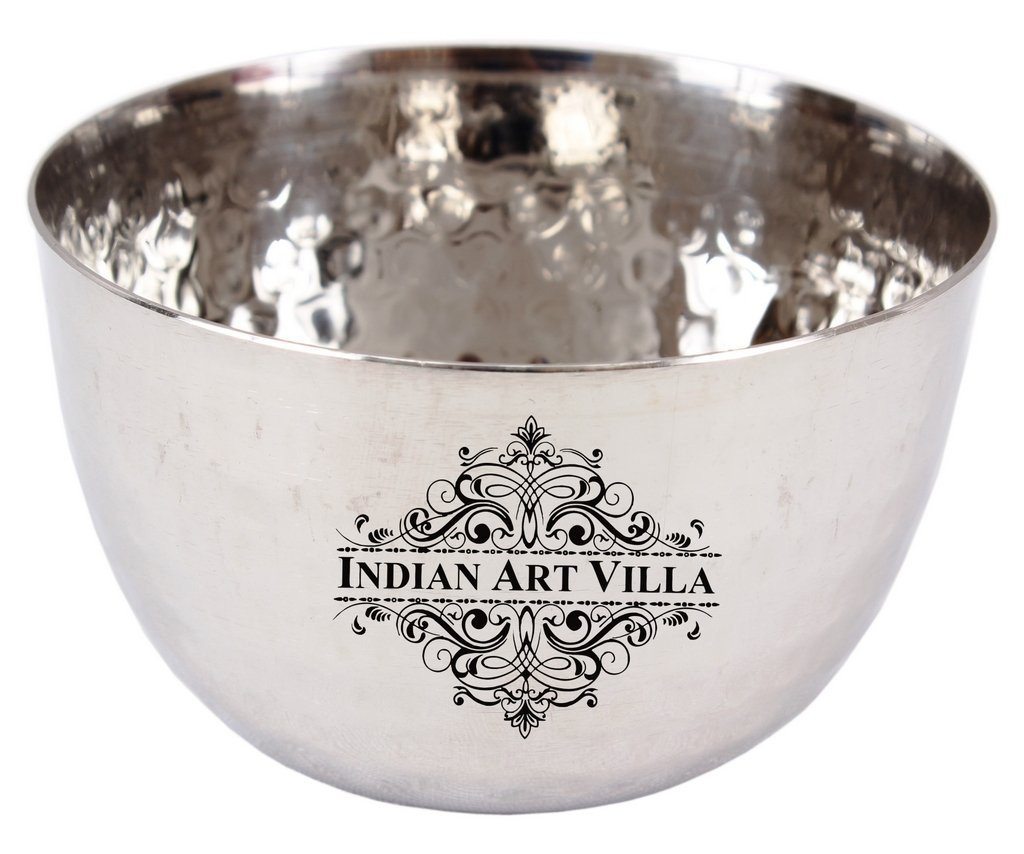 Stainless Steel Bowl 6 Oz - Serving Dal Curry Vegetable Dinnerware