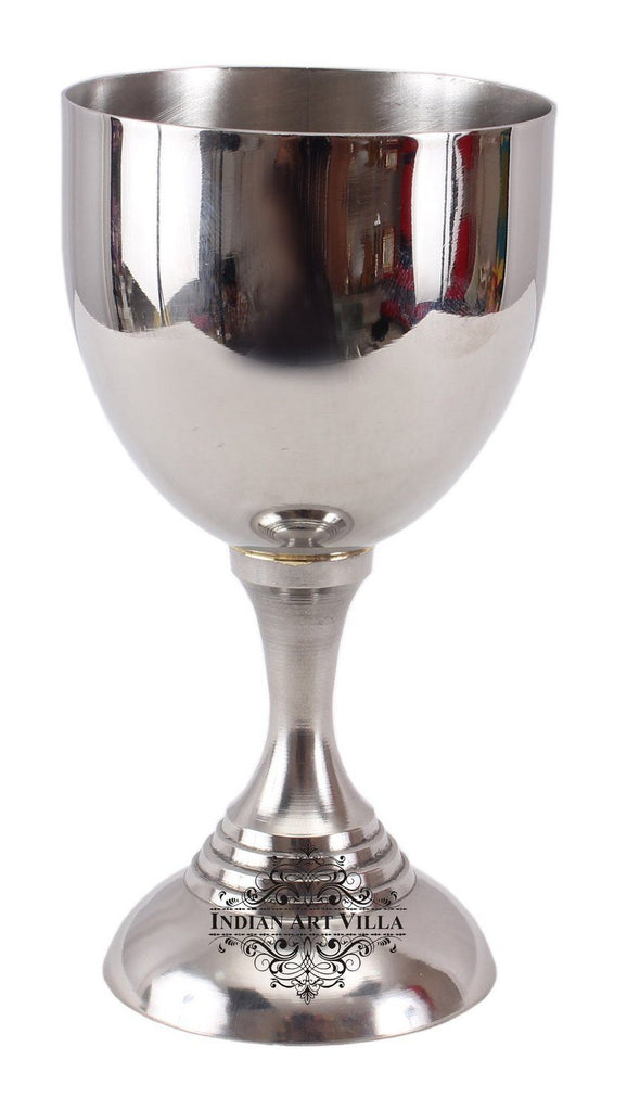 Steel Wine Glass Goblet Cup Serving Drinking Wine Whisky