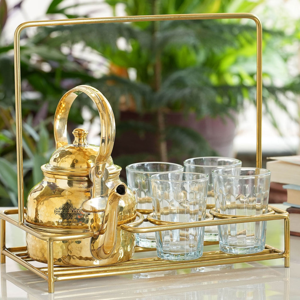 Brass Tea Pot Collection | Buy Designer Tea Pots Online – IndianArtVilla