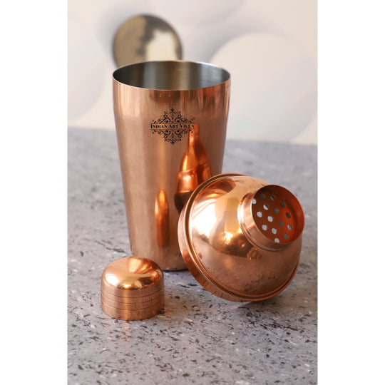 Indian Art Villa Stainless Steel Shine Finish Wine Shaker Bottle, Volume-16.90 Oz