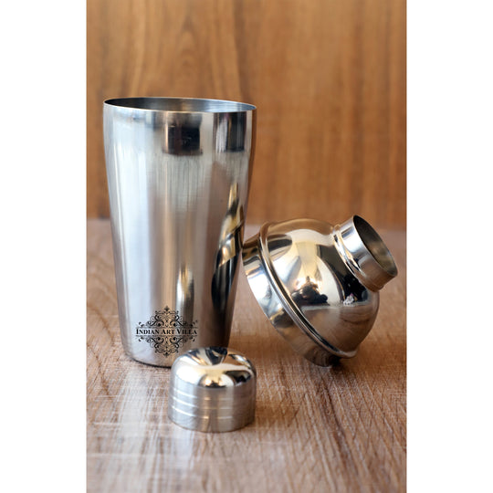 Indian Art Villa Stainless Steel Shine Finish Wine Shaker Bottle, Volume-16.90 Oz