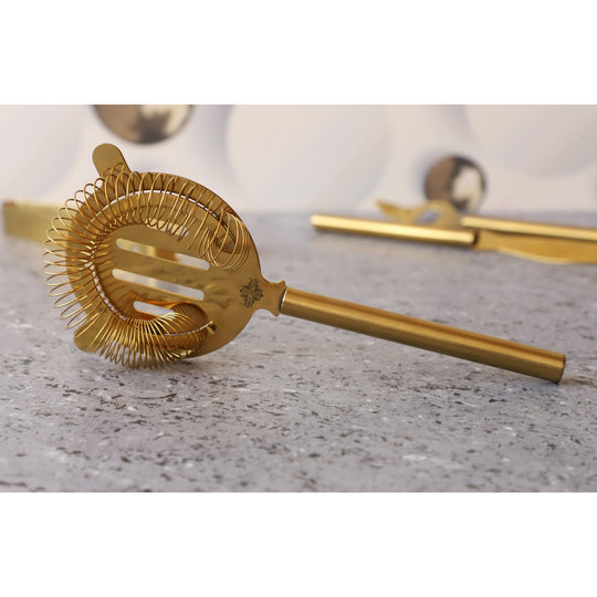 Indian Art Villa Steel Shine Finish Drink Strainer, Length-8.5 Inches