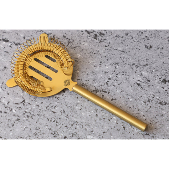 Indian Art Villa Steel Shine Finish Drink Strainer, Length-8.5 Inches