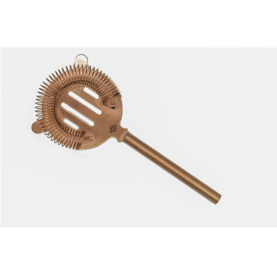 Indian Art Villa Rose Gold Finish, Steel Drink Strainer, Barware, Length-8.5 Inches