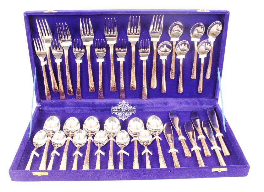 https://www.indianartvilla.com/cdn/shop/products/36-pieces-steel-copper-cutlery-set-steel-copper-serve-ware-combo-indian-art-villa-883944_1024x1024.jpg?v=1586630342