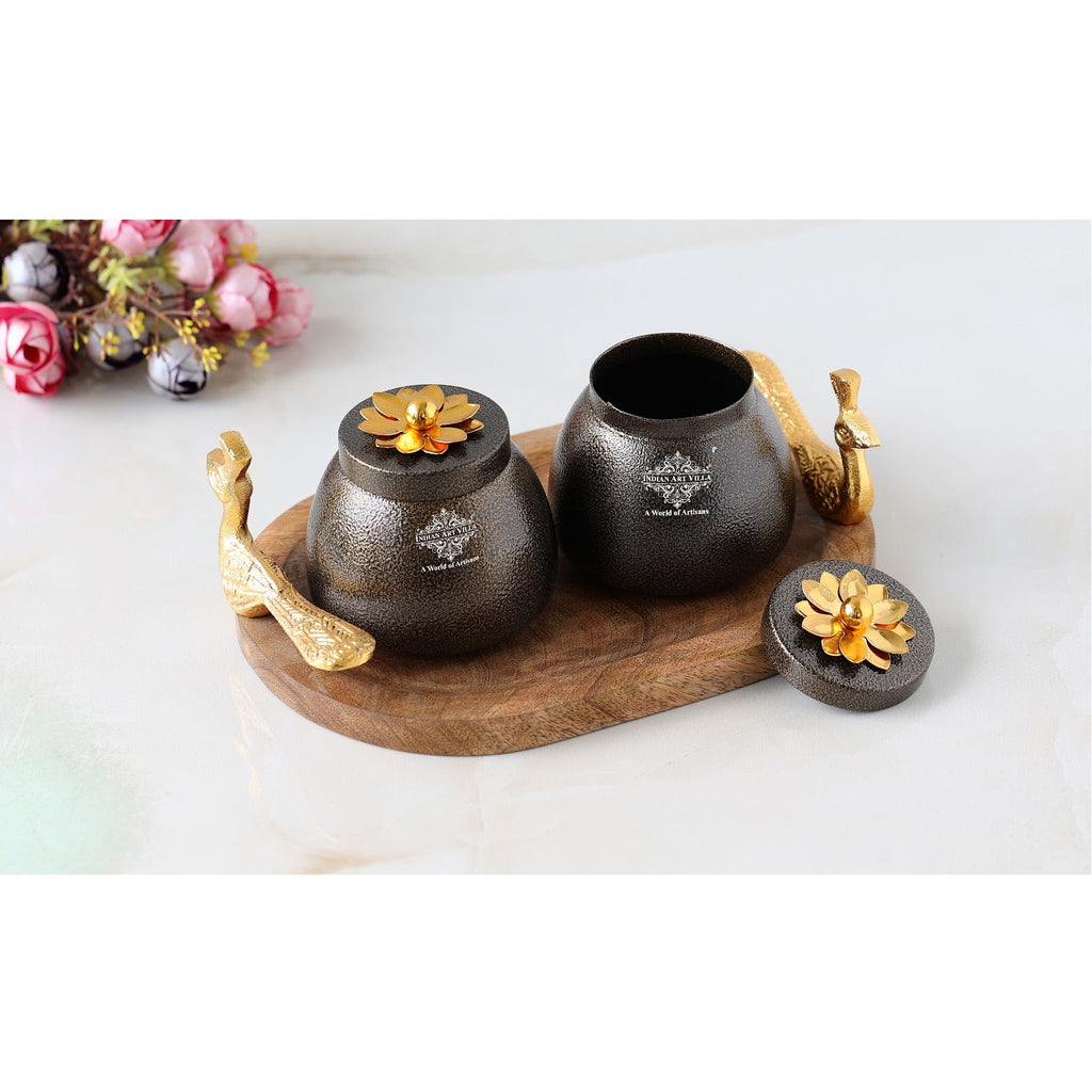 dry fruit container set with tray