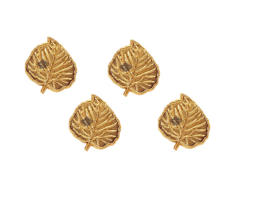 Indian Art Villa Pure Designer Brass Napkin Ring Decoration For Dining Table Setting