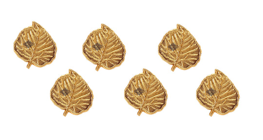 Indian Art Villa Pure Designer Brass Napkin Ring Decoration For Dining Table Setting