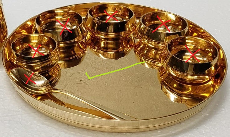 shine finish design brass plate