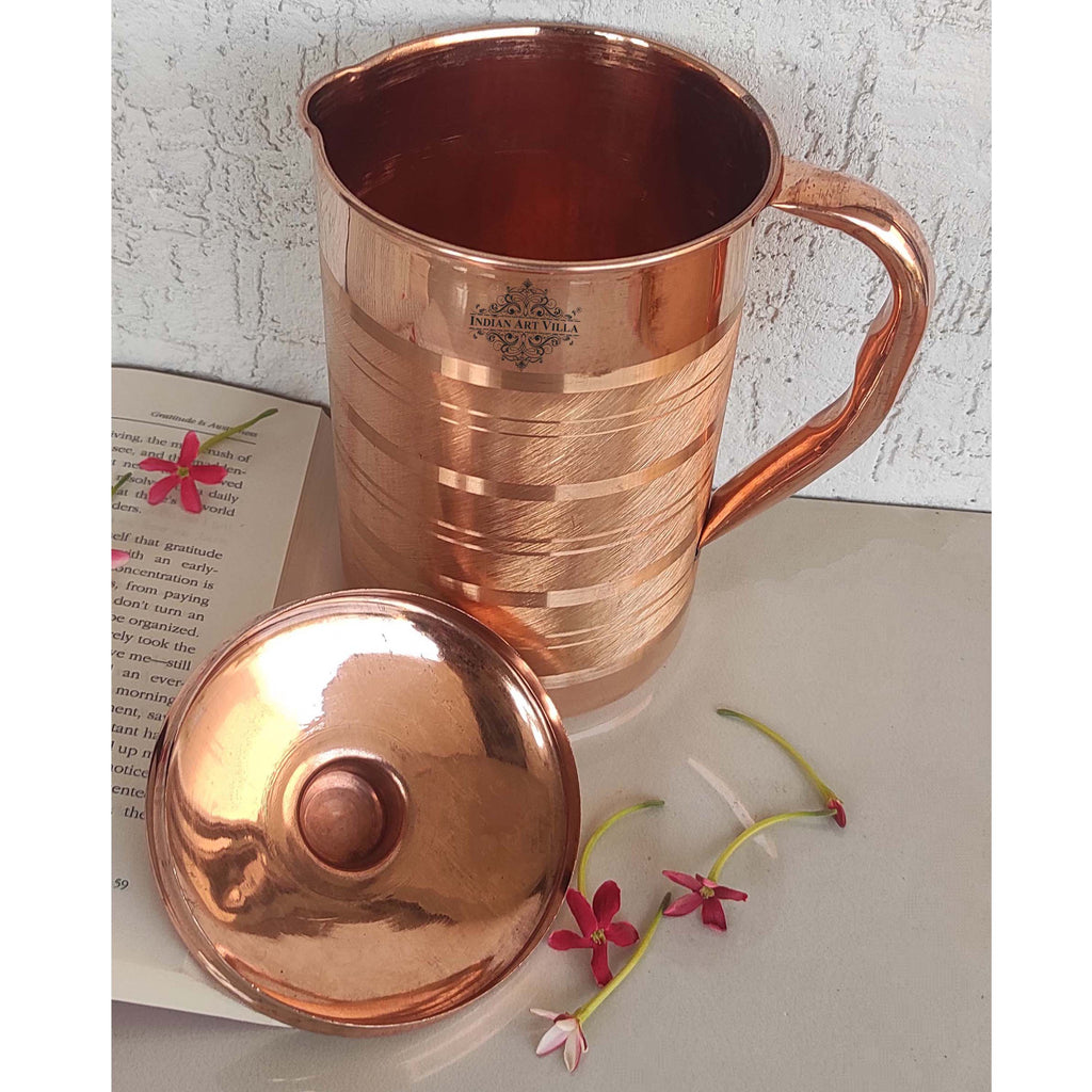 Our Copper Utensils are 100% Genuine, 99.99 % copper and 0.01 % others. On the box, one can check out the 100% Pure Copper Certification.