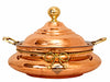Indian Art Villa Pure Steel Copper Chafing Dish