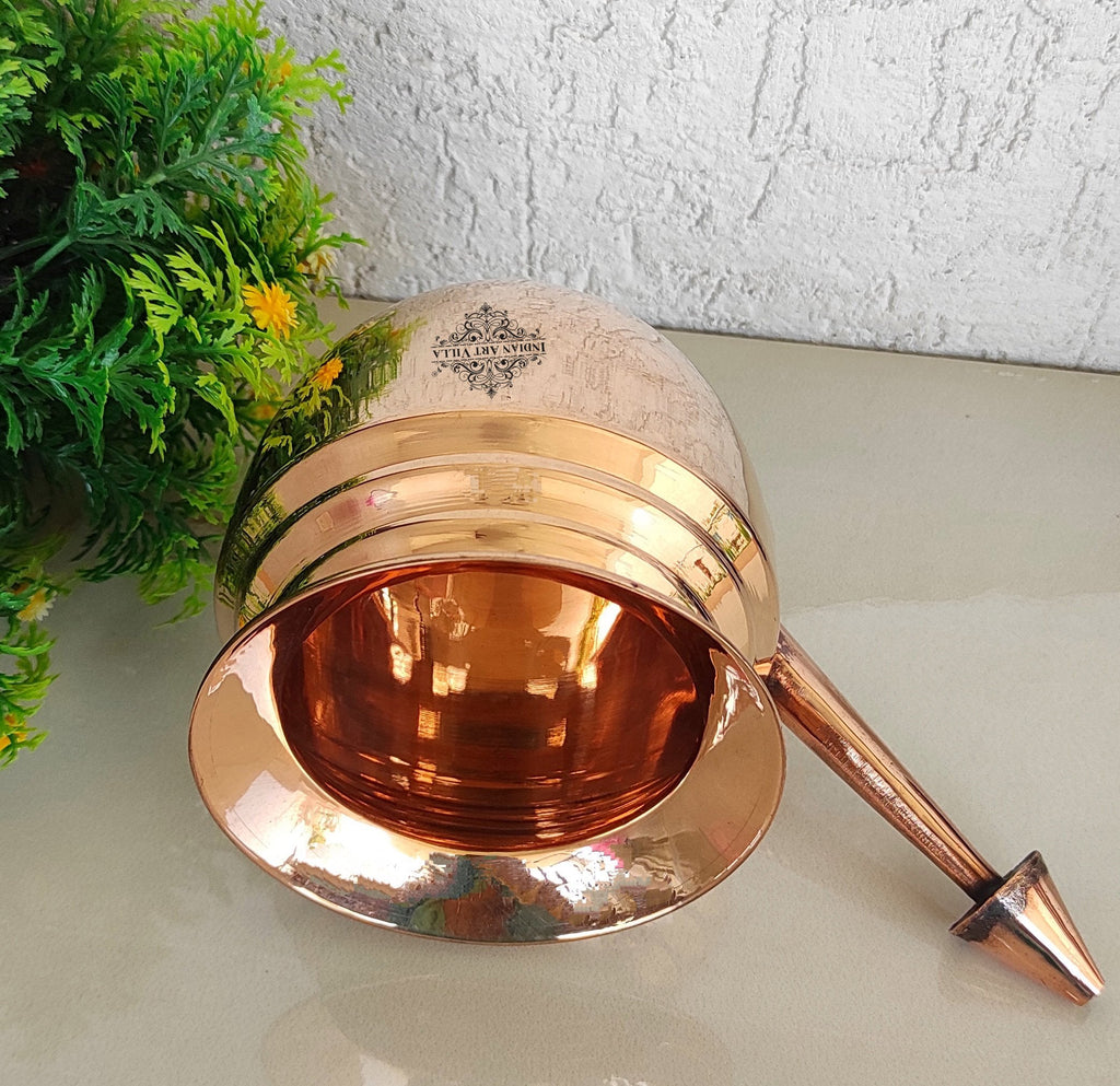 People also use them to store water & it is widely believed that copper keeps water fresh. This Netipot doesn’t only have health benefits but also have Trendy looks for better ergonomics.