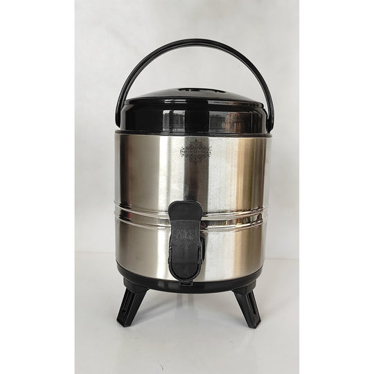 Indian Art Villa Vaccum Insulated Steel Water Dispenser, Thermosteel Camper, Hot and Cold, with Easy to Hold Handle