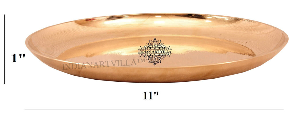 Best Quality Bronze Plate ( 5 Sizes ) Bronze Plates IAV-K-1-125- 11.5" Inch Width 