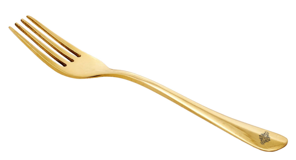 Brass Designer Fork, 7'' Inch, Set of Forks IAV-BR-1-175- 
