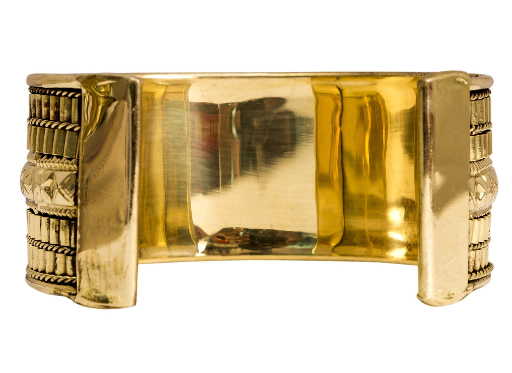 Brass Designer Kada - 3.5 cms Bracelet HR-4