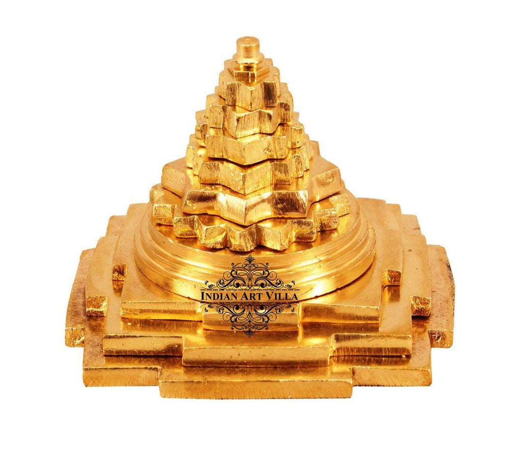 Brass Handmade Three Stage Vastu Pyramid