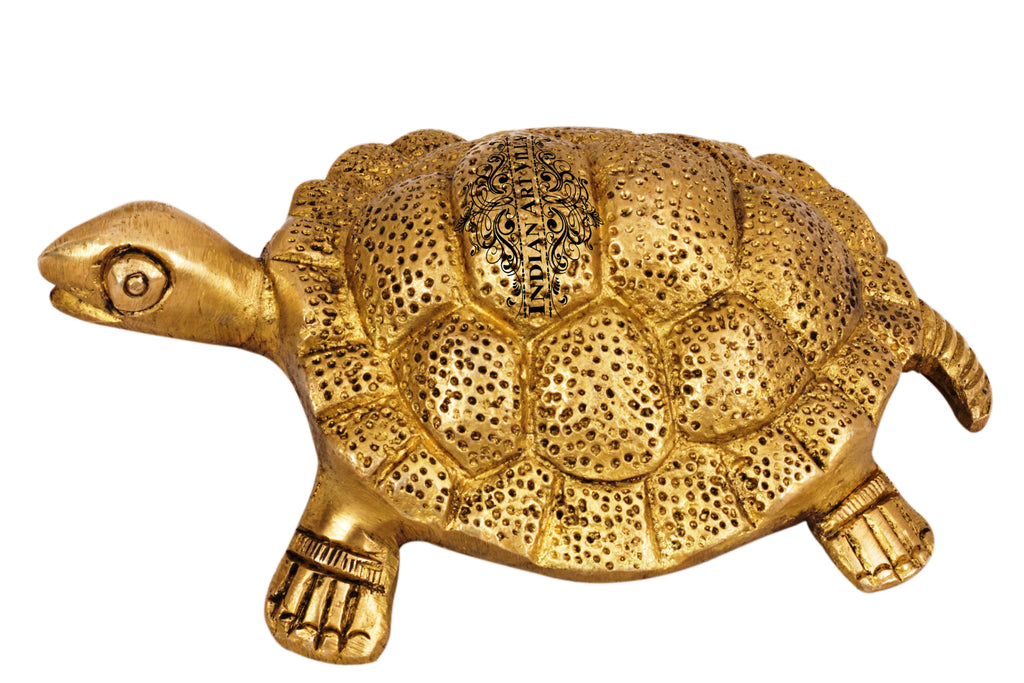 Brass Handmade Vastu Tortoise, Positive Energy Increase Life Vastu Items CC-1 