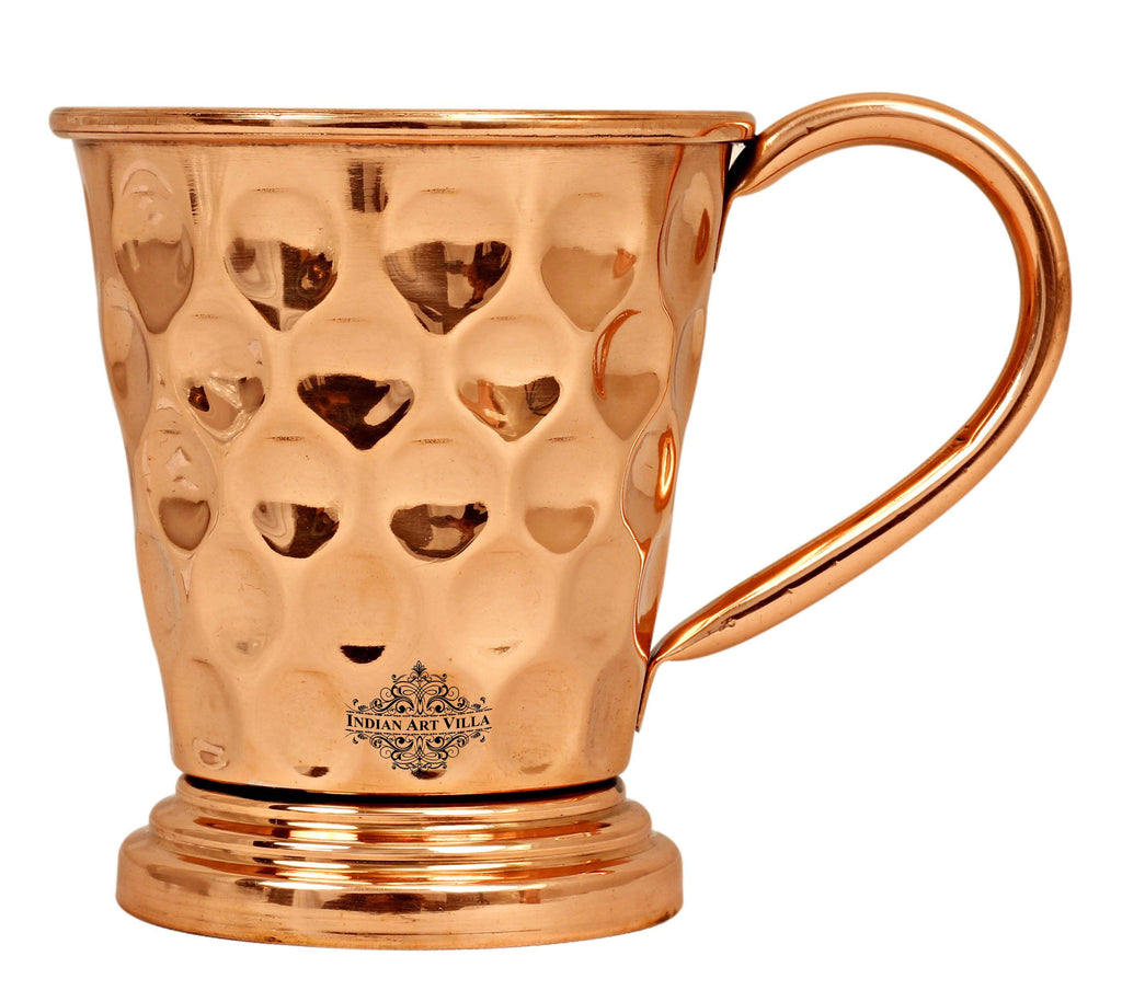 Copper Big Diamond Design Beer Muscow Mule Mug