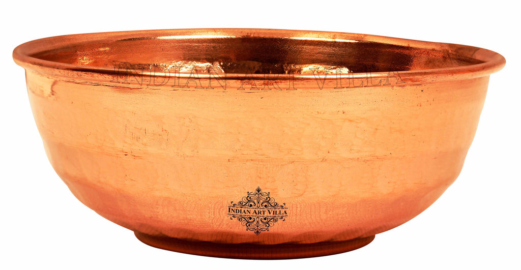Copper Hammered Bowl Set of - 1 Pieces | 2 Pieces | 4 Pieces | 6 Pieces