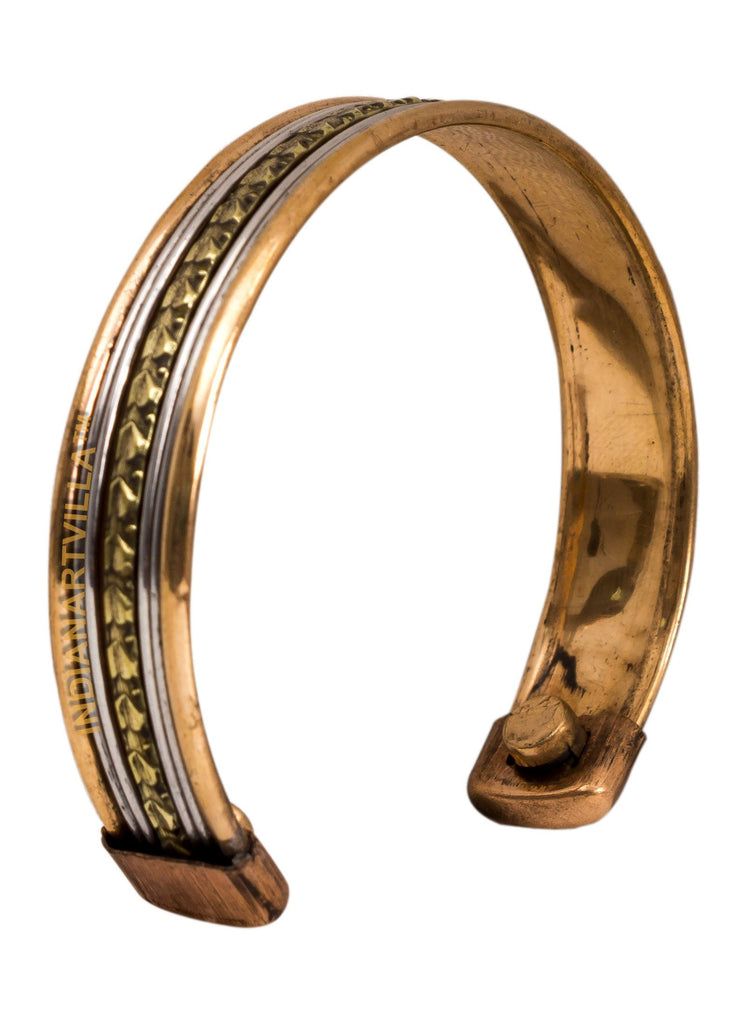 Copper Handmade Traditional Design Kada Bracelete 2cms Bracelet HR-4