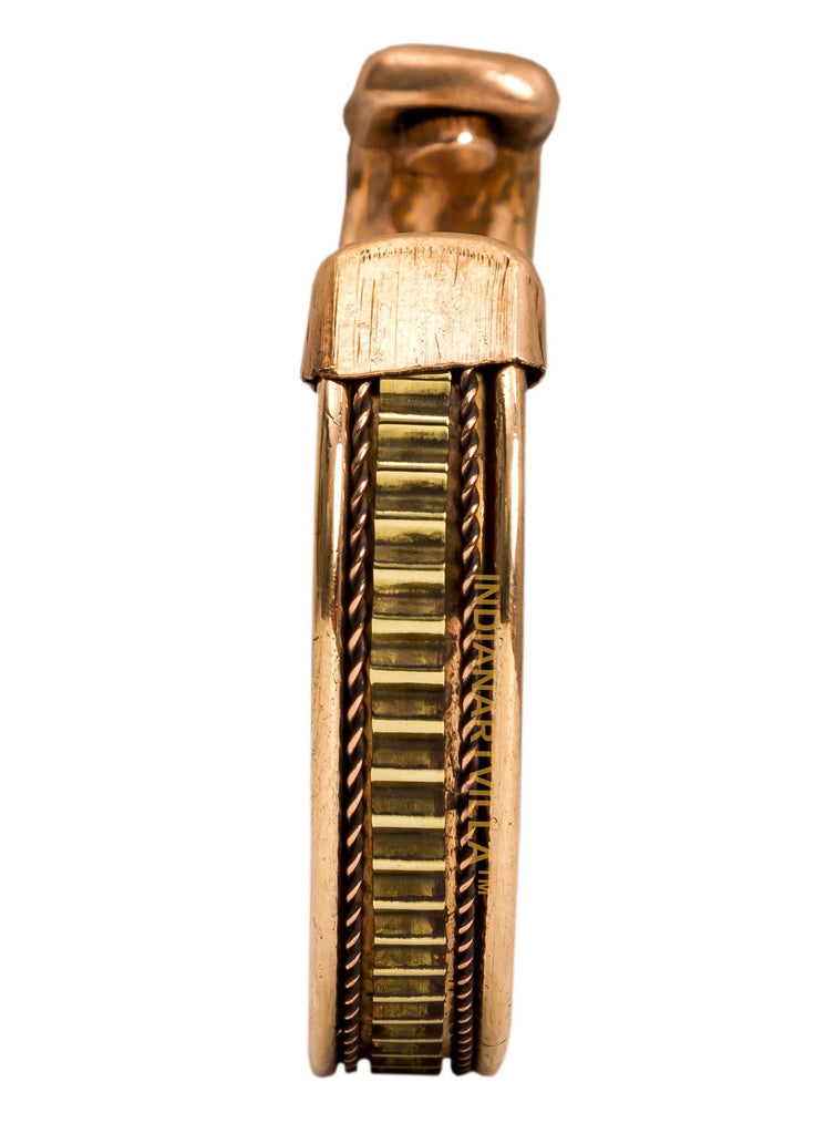 Copper Traditional Design Kada Bracelete 2 cms Bracelet HR-4