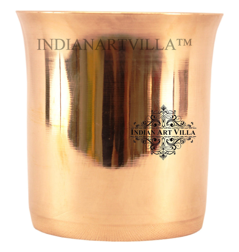 IndianArtVilla Ayurveda Beneficial Glass Bronze Tumblers Indian Art Villa