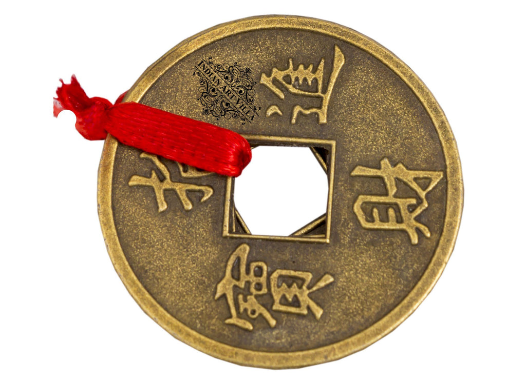 Metal Alloy Set of 3 Fenghui Lucky Coins Vastu Items V-1