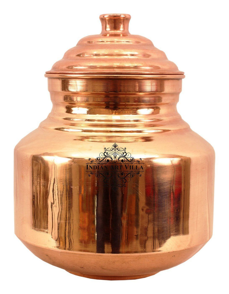 Copper Water Pots - Pure Copper Dispenser Online – IndianArtVilla