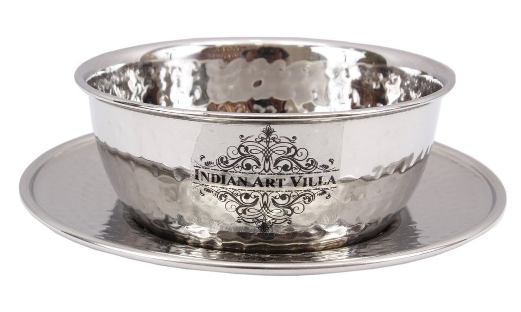 Stainless Steel Bowl with Underliner 11 Oz