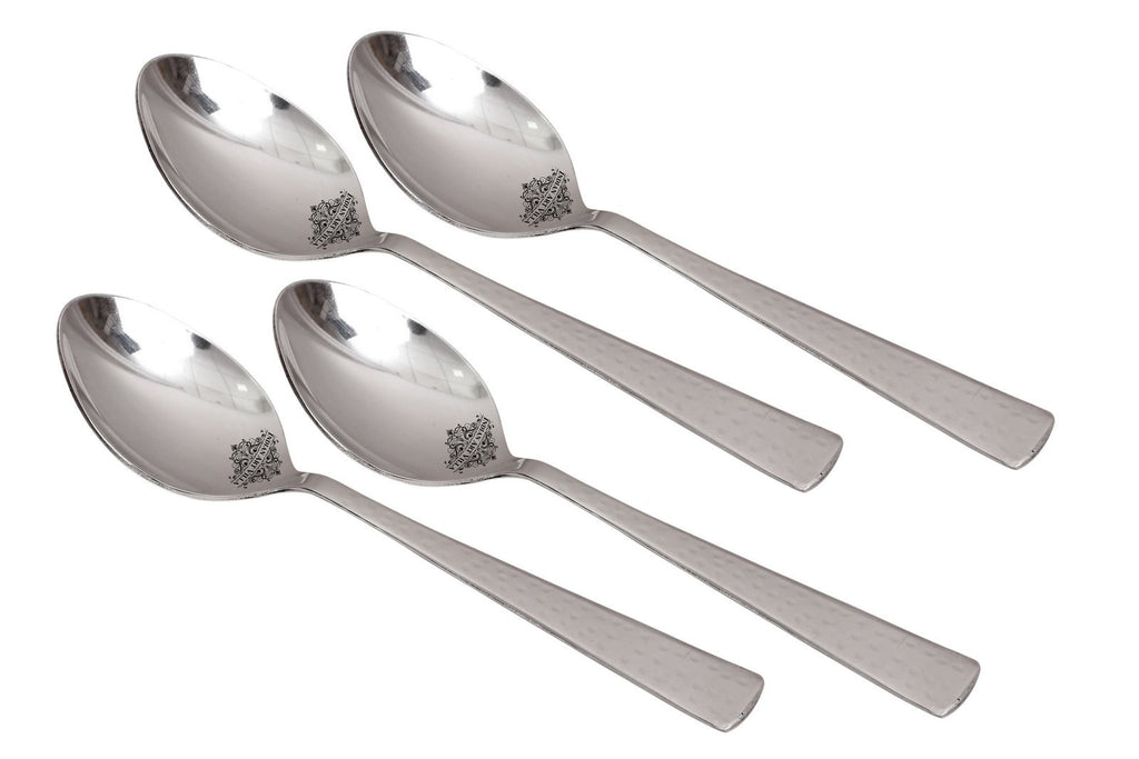 Stainless Steel Handmade Hammered Premium Quality Baby Spoon Cutlery Set