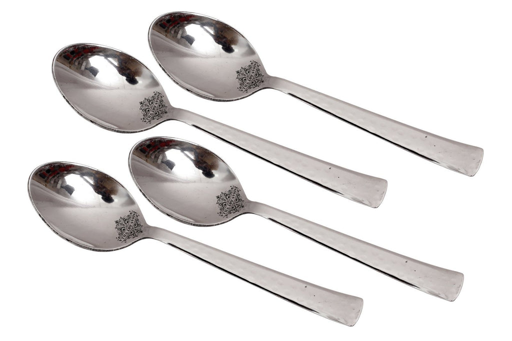 Stainless Steel Handmade Hammered Premium Quality Coffee Spoon Cutlery Set