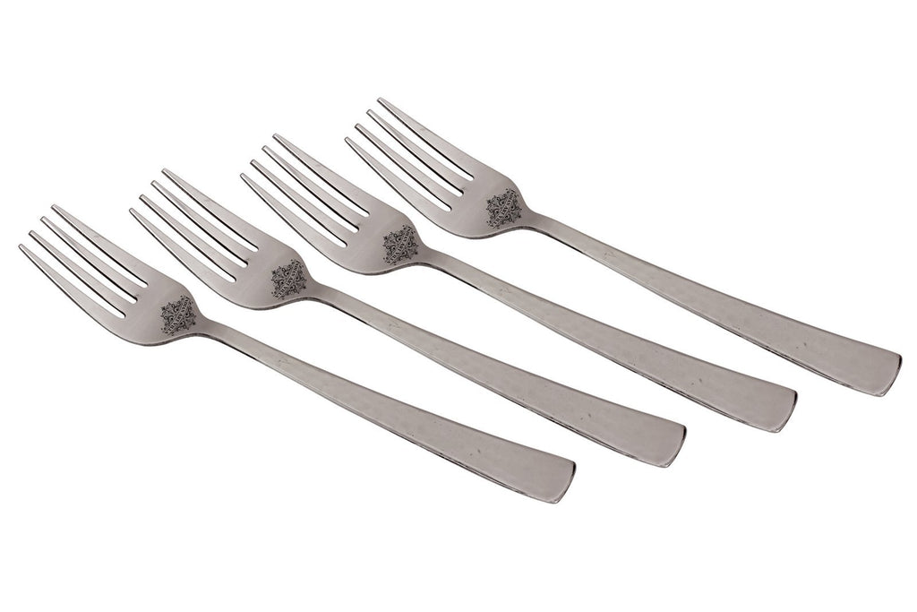 Stainless Steel Handmade Hammered Premium Quality Dessert Fork Cutlery Set