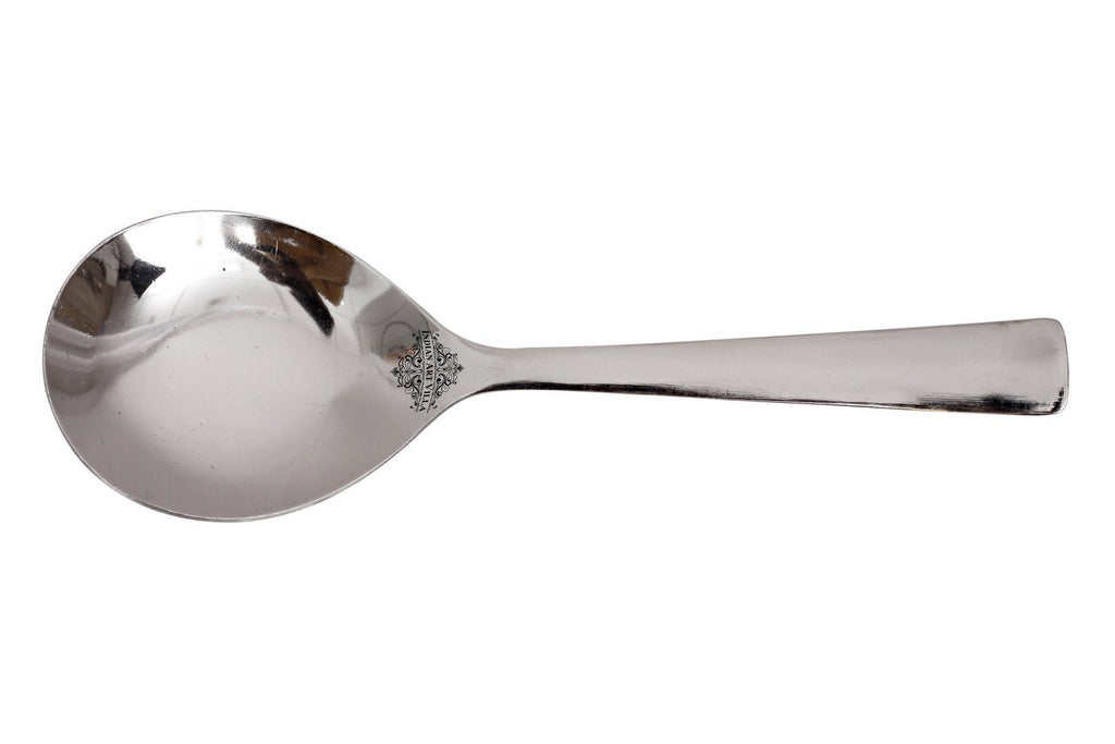 Stainless Steel Matt Finsh Premium Quality Rice Spoon Cutlery Set Spoons SS-5