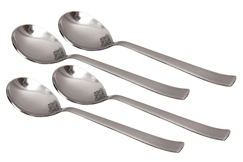 Stainless Steel Matt Finsh Premium Quality Serving Soup Spoon Cutlery Set