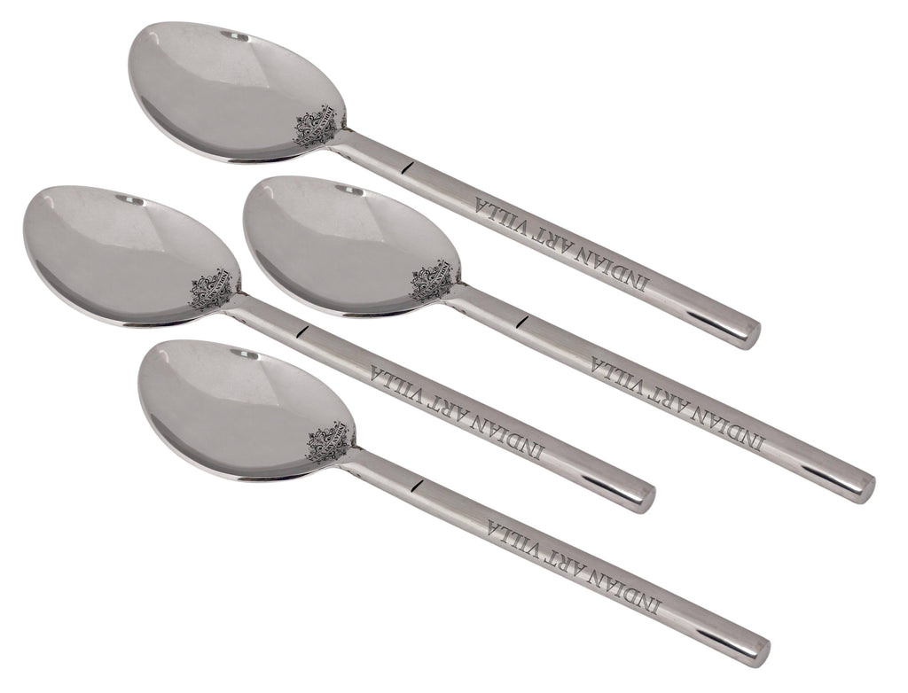 Stainless Steel New Flute Design Table Spoon Cutlery Set - 9.7'' Inch,