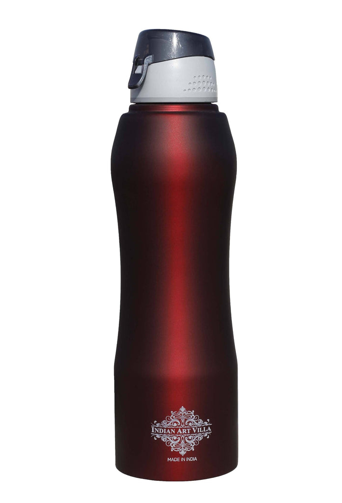 Steel Bottle Ergonomic Design New Sipper Cap Wine Matt 33 Oz