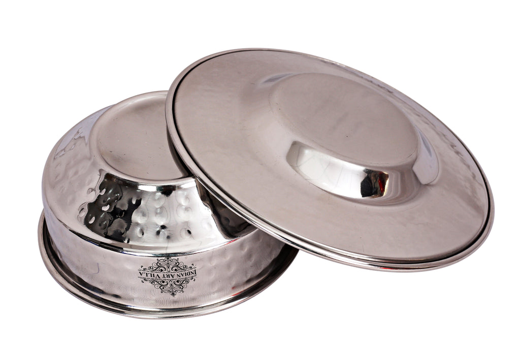 Steel Serving Soup Bowl with Underliner|Serving Dishes Vegetable Steel Bowls SS-5